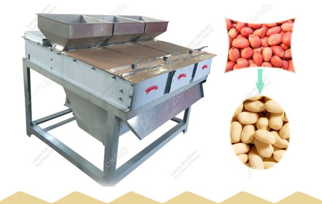 Automatic Roasted Peanut Peeler|Dry Peeling Equipment for Sale