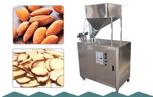 Stainless Steel Almond Flakes Cutting Machine|Dry Fruit Slicer Manufacturer