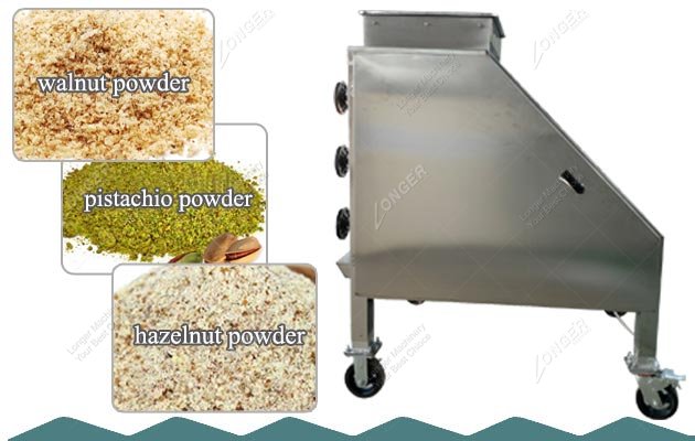 Industrial Walnut Hazelnut Milling Machine|Pistachio Powder Making Machine