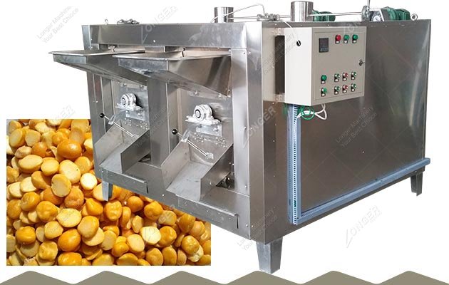 Automatic Chana Dal Roasting Machine Roaster Supplier