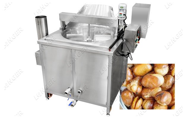 Batch Type Fava Broad Bean Frying Machine 100-300 kg/h