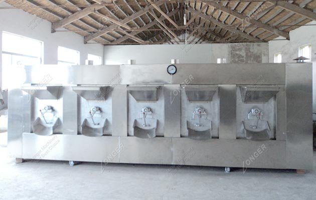 hazelnut roasting machine manufacturer