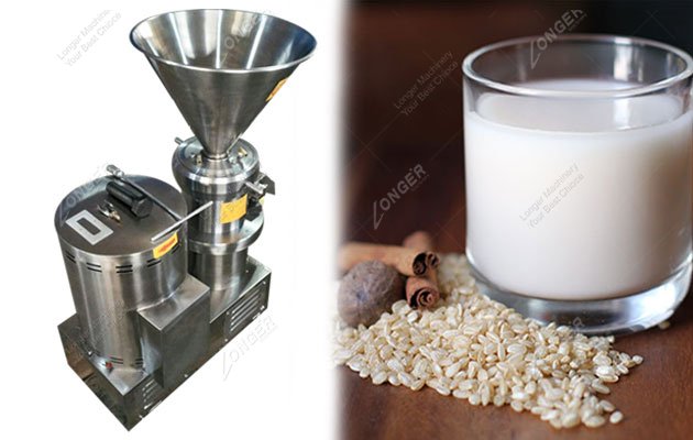 Rice Milk Making Machine Manufacturers