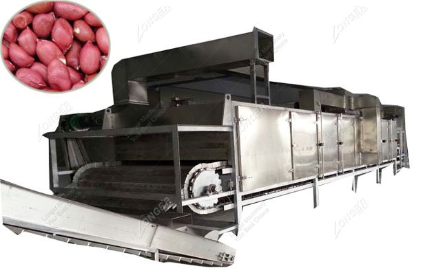 Peanut Beans Continuous Roasting Machine 