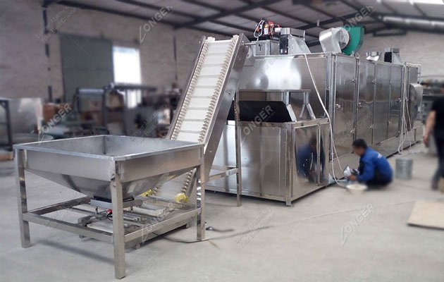 Commercial Nuts Roasting Machine Factory