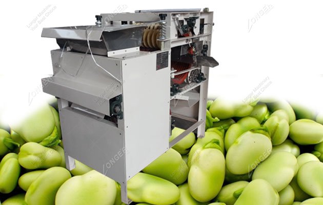 broad bean removing skin machine