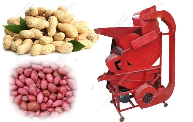 peanut shell cracker machine