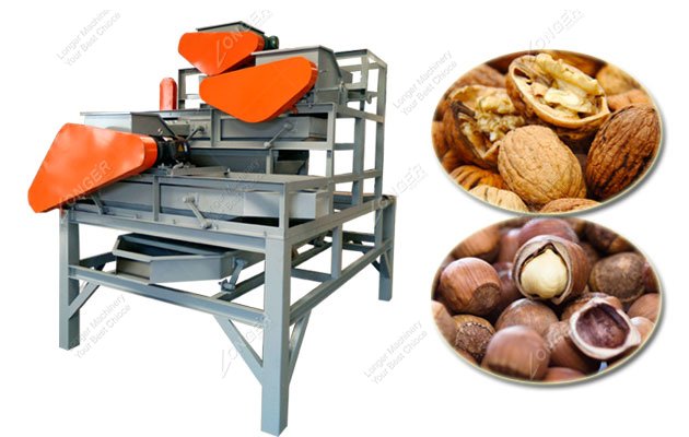 Commercial Walnut Cracker Sheller Machine