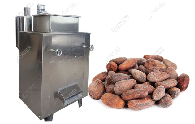 cocoa bean processing machine