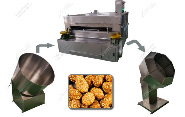 peanut coating machine