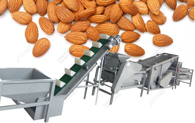 Commercial Almond Cracking Machine Line