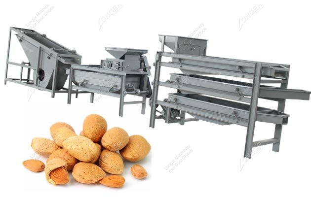 Industrial Almond Shelling Machine for Business