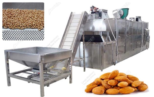 Almond Nuts Roasting Machine