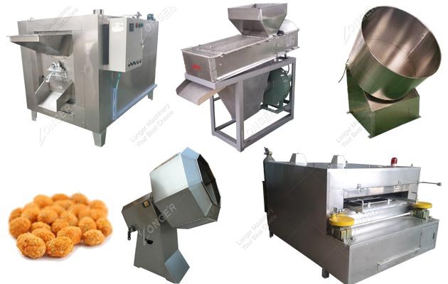 Honey Coated Peanut Production Line