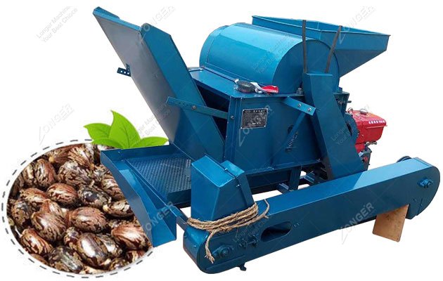 Industrial Castor Seed Shelling Machine in India