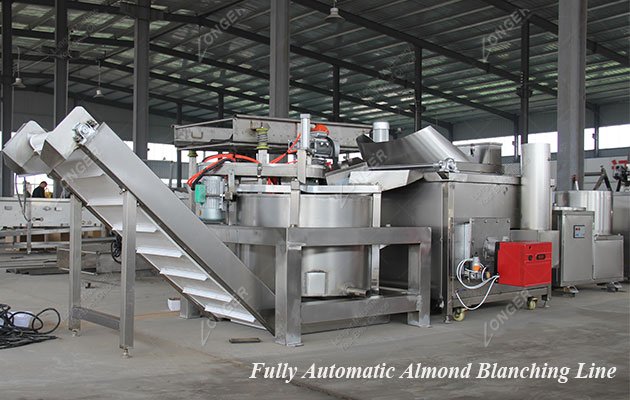 Fully Automatic Almond Blanching Line Factory Price