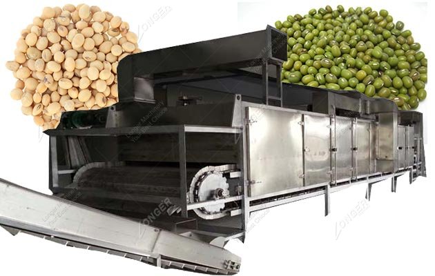 Commecial Soybean Roaster Machine Stainless Steel