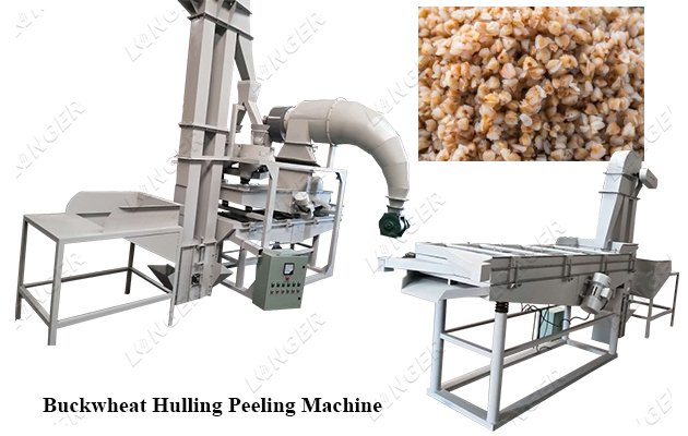 Buckwheat Hulling Machine in China