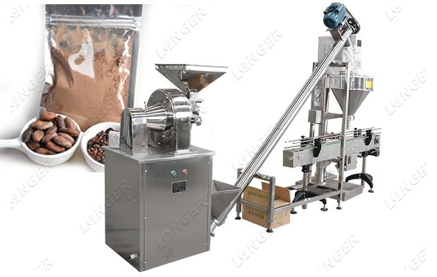 Cocoa Powder Making and Packing Machine