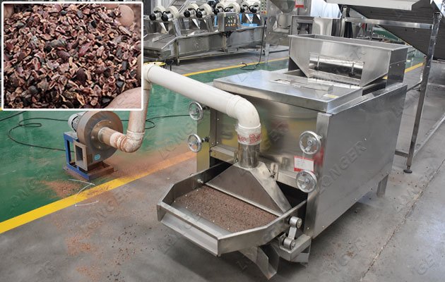 Cocoa Bean Peeling Machine Stainless Steel