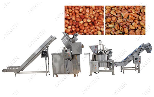Automatic Fried Peanut Production Line