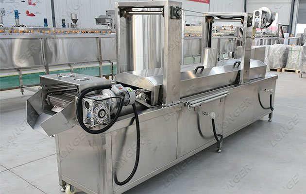 Continuous Groundnut Frying Machine 200 kg/h