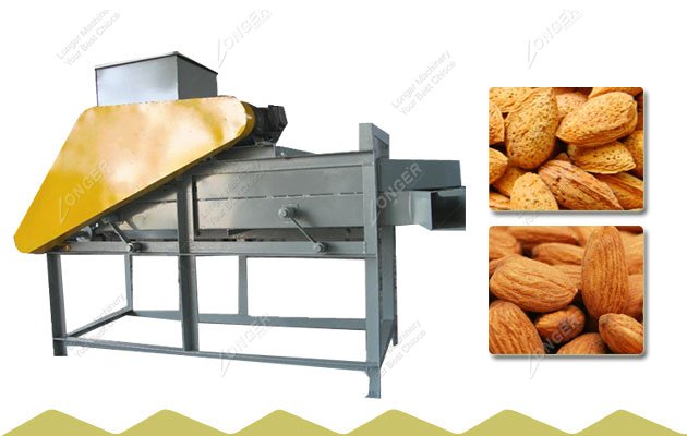 Single Stage Almond Shelling Machine for Sale|Almond Shell Cracking Machine Price