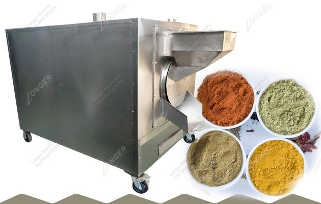 Commercial Spice Roaster|Masala Roasting Machine