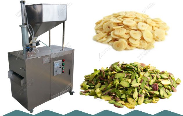 Pistachio Slicing Machine|Macadamia Hazelnut Kernel Slice Cutting Equipment