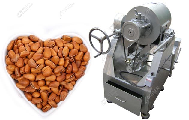 how to crack pine nut shells