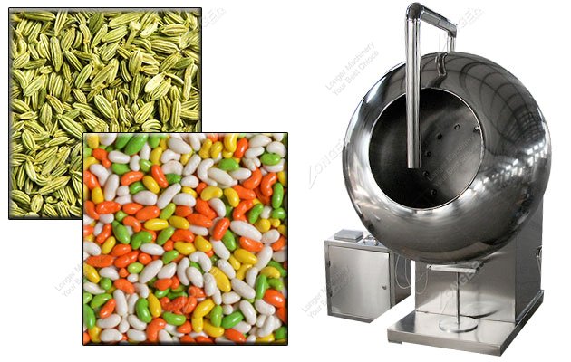 Sugar Coated Saunf Making Machine for Sale