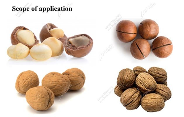 Use Range of Walnut Huller Machine