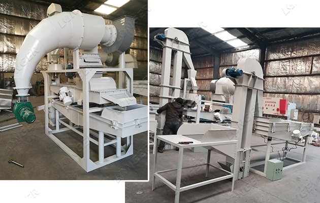 LG-TFQM400 Buckwheat Peeling Machine for Sale