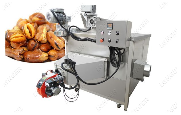 Gas-heated Broad Bean Frying Machine